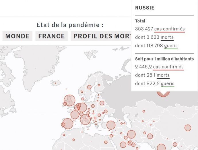 У Франції газета Le Monde опублікувала карту з ''російським'' Кримом У Франції газета Le Monde опублікувала карту з ''російським'' Кримом