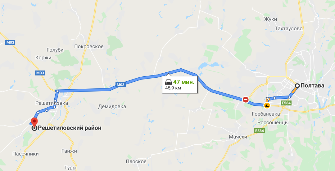 Захоплення заручника у Полтаві: чи їде злочинець до Києва і де він може перебувати КАРТА | Новини Полтави