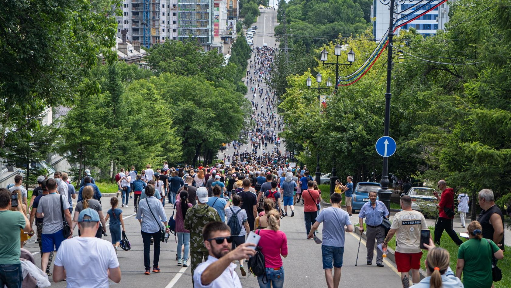 Протести в Хабаровську